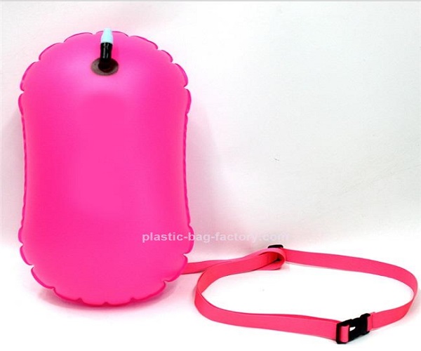  Inflatable Floating Dry Bag Aid Safe Buoy Bag Light Weight Swim Buoy Dry Bag For Triathletes